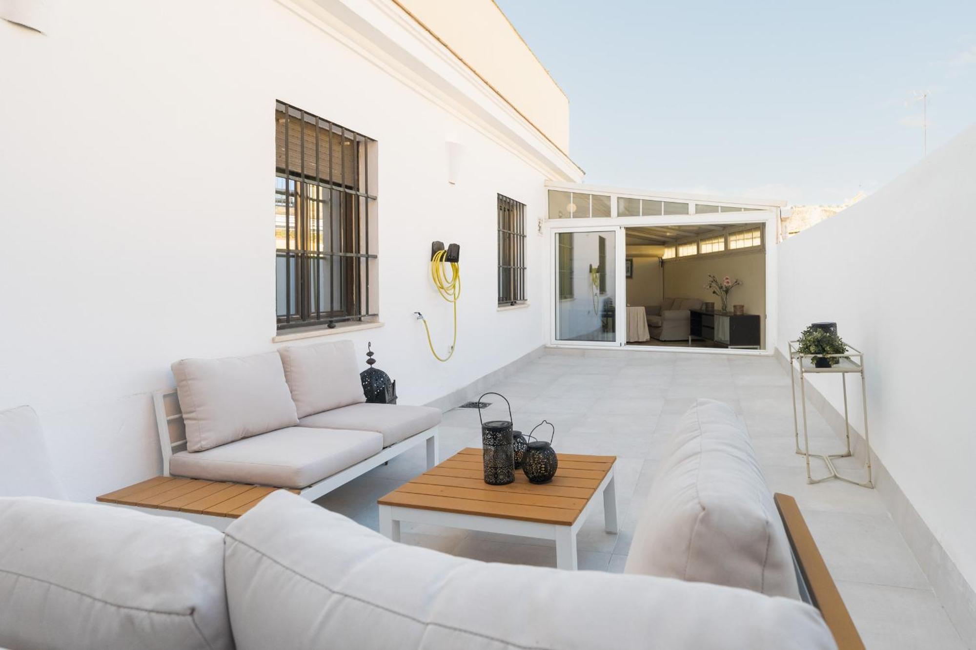 סביליה Wide With Terrace & Parking- 3Bd 2Bth- Alfalfa מראה חיצוני תמונה