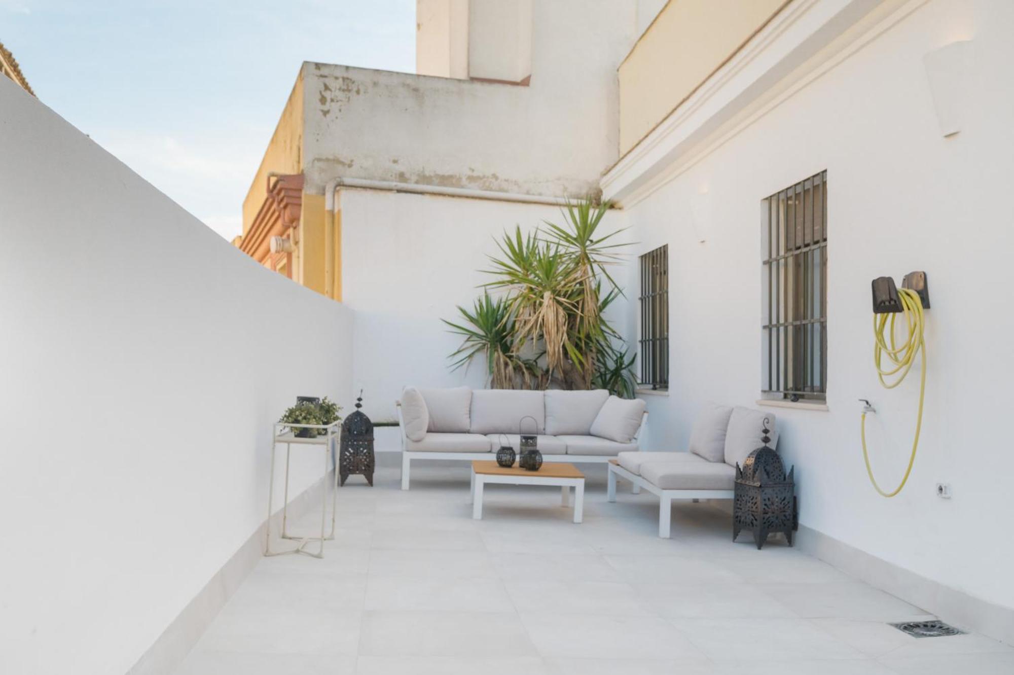 סביליה Wide With Terrace & Parking- 3Bd 2Bth- Alfalfa מראה חיצוני תמונה